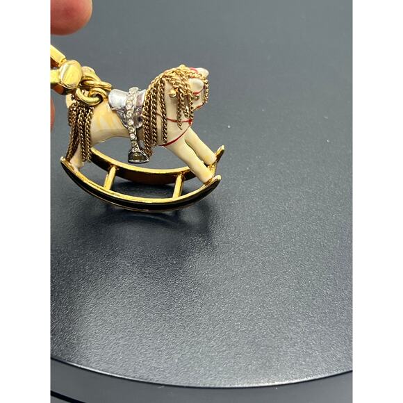 JUICY COUTURE 2006 Limited Edition ROCKING HORSE Pony Teeter Totter Charm - Picture 5 of 10